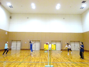 第3回♪　バトミントン＆バレーボール編（8/16）
