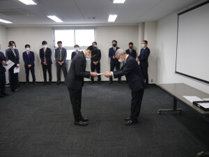 《スタッフブログ更新！》2023年度入社式を開催しました