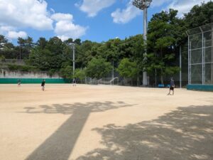 《スタッフブログ更新！》野球部の練習を行いました！（7/25）